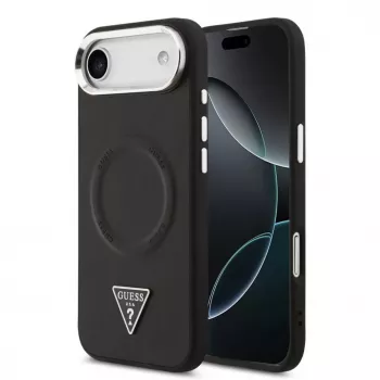 Guess Triangle Logo custodia MagSafe per iPhone Air - nero