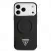 Guess Triangle Logo custodia MagSafe per iPhone 17 Pro Max (nero)