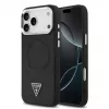 Guess Triangle Logo custodia MagSafe per iPhone 17 Pro Max (nero)