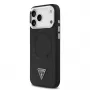 Guess Triangle Logo custodia MagSafe per iPhone 17 Pro Max (nero)