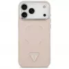 Guess Triangle Logo custodia MagSafe per iPhone 17 Pro (rosa)
