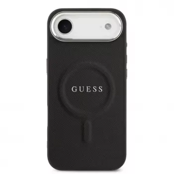 Guess Classic Logo custodia MagSafe per iPhone Air - nero