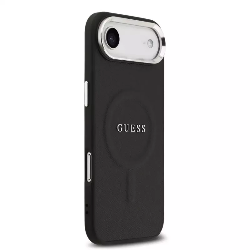 Guess Classic Logo custodia MagSafe per iPhone Air - nero