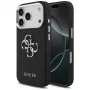 Guess Grained Big 4G Classic Logo Cover per Apple iPhone 17 Pro, nero