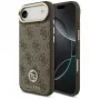 Custodia MagSafe Guess 4G Strass Logo per iPhone Air (marrone)