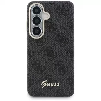 Guess 4G Script Custodia MagSafe per Samsung Galaxy S26 Nero