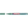 EDDING 4-751-9-074 Pennarello vernice permanente, verde, punta tonda, spessore tratto 1 mm