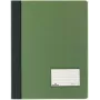 DURABLE DURALUX raccoglitore report, DIN A4, verde traslucido, extra largo, PVC, 25 pezzi (2680-05)