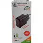 2GO ACV caricabatterie da parete 100-240V 2x USB-C 3000mA nero (797386)