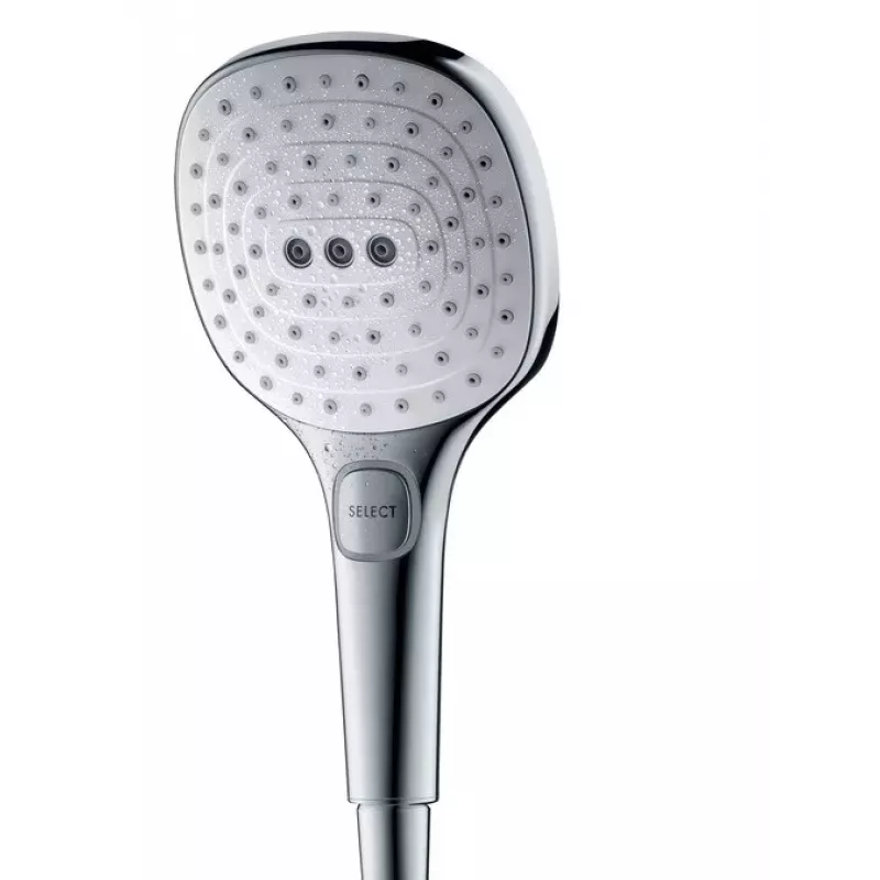 Hansgrohe Raindance Select E 120 soffione doccia a mano 3 getti EcoSmart Cromo 26521000