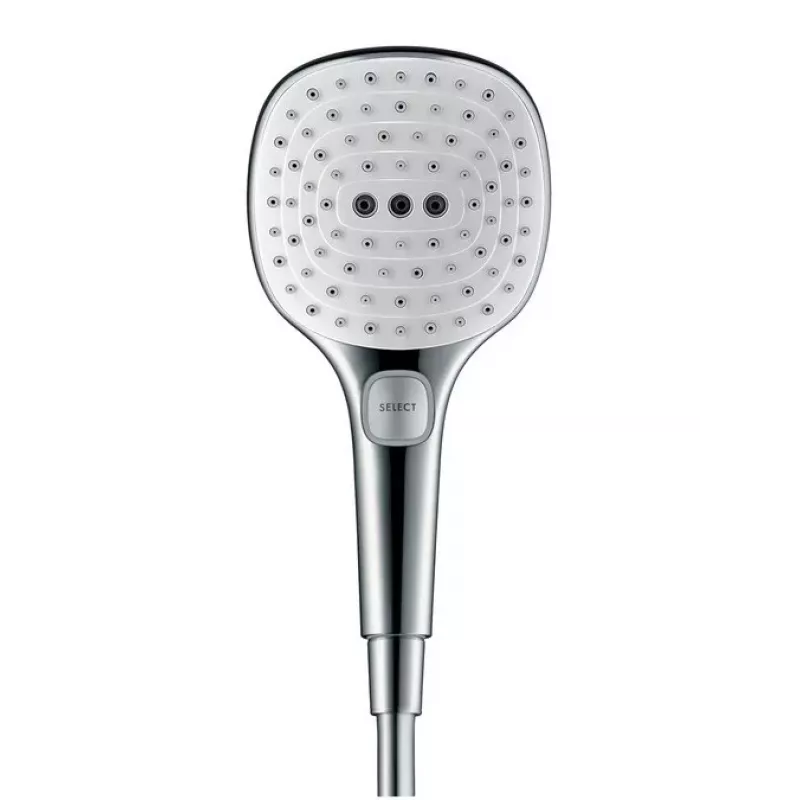 Hansgrohe Raindance Select E 120 soffione doccia a mano 3 getti EcoSmart Cromo 26521000