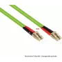 GoodConnections Alcasa LW-810LS5 cavo patch in fibra ottica 10 m OM5 LSZH LC-SC verde
