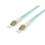 Equip cavo patch in fibra ottica LC/LC duplex OM3 multimodale 20m turchese LSOH