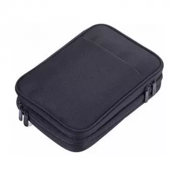 TROIKA CONNECTED Custodia organizer per cavi nera (CBO30/BK)