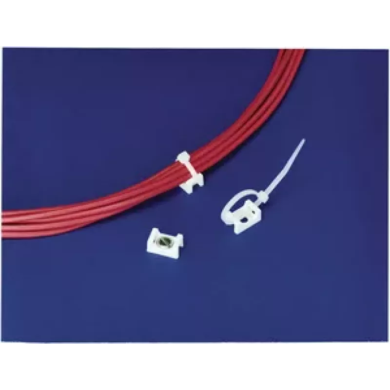 HellermannTyton KR 8-G5 Clip per cavi bianco 100 pz.