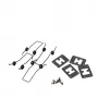 Synergy 21 Clip del kit di montaggio per pannello luminoso LED per pannello V3 PRO
