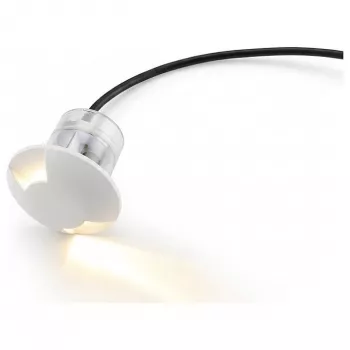 SYNERGY21 LED faretto da incasso a terra ARGOS segmento rotondo 2 IP67 bianco caldo - bianco