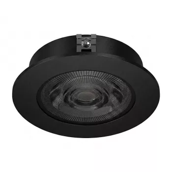 SYNERGY21 Faretto LED da incasso a soffitto Helios nero rotondo bianco neutro