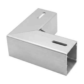 Synergy 21 Profilo LED a U ALU052 Connettore ad angolo 90° bianco