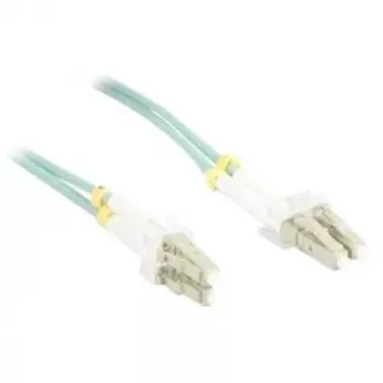 Cavo patch in fibra ottica SYNERGY21 70m OM3 LC-LC duplex LSZH blu