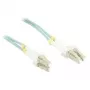 Cavo patch in fibra ottica SYNERGY21 70m OM3 LC-LC duplex LSZH blu