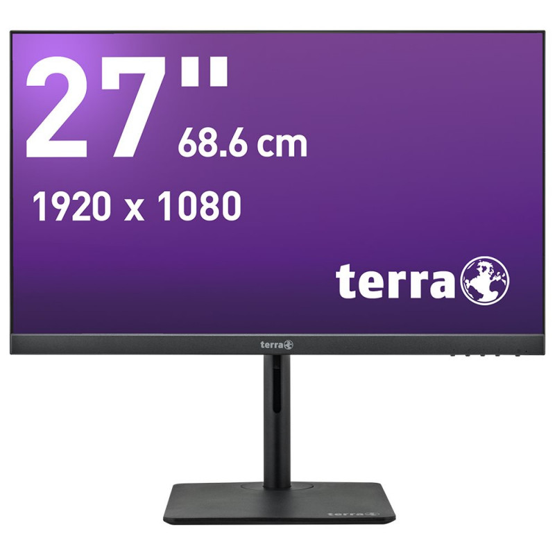 WORTMANN AG TERRA LCD/LED 2727W HA IPS V3 nero HDMI/DP/USB-C GREENLINE PLUS