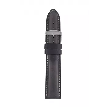 Cinturino in pelle Iron Annie blu 22 mm