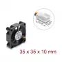 Ventola assiale Delock 5 V DC, 35 x 35 x 10 mm nero