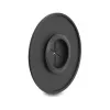 Passacavo in silicone Delock rotondo Ø 65 mm per montaggio a parete / da tavolo bianco / nero