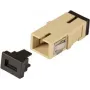 EFB Electronics accoppiatore SC simplex multimodale OM1/2, senza flangia, beige, ghiera in ceramica (53510.1)