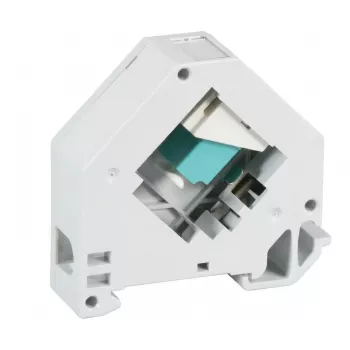 EFB FTTH adattatore LC Singlemode per guida DIN, 2 porte, grigio