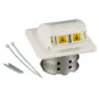 EFB Elektronik FTTH presa da incasso, 2x LC duplex adattatore OS2, singlemode, bianco