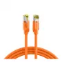 EFB Cavo patch RJ45 Cat.6A S/FTP LSZH Draka UC900 TM31 arancione 0,25m