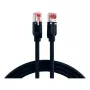 EFB Cavo patch RJ45 Cat.6A S/FTP LSZH Dätwyler 7702 TM21 nero 0,15m
