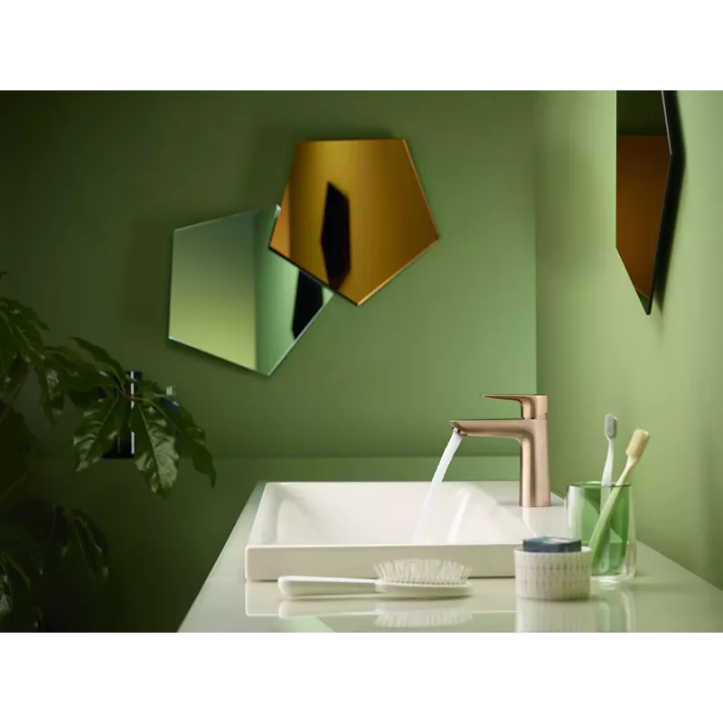 HG TALIS E 110 Miscelatore per lavabo bronzo spazzolato
