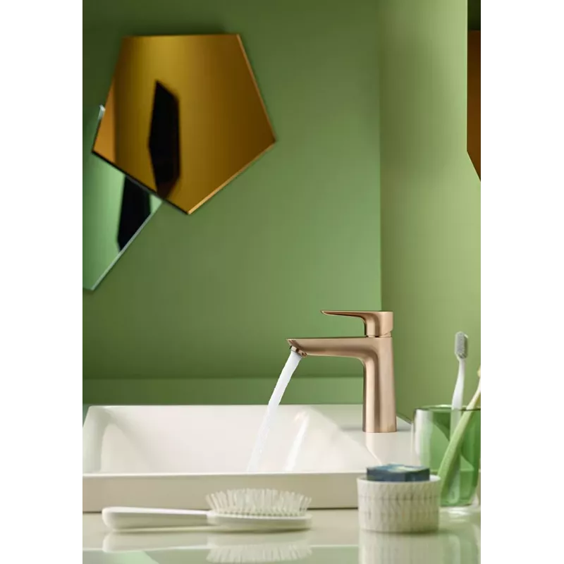 HG TALIS E 110 Miscelatore per lavabo bronzo spazzolato
