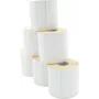 ARTDEV rotoli di etichette termiche dirette 80 x 23mm, diametro rotolo 100mm, anima 25mm, 1500 etichette/rotolo
