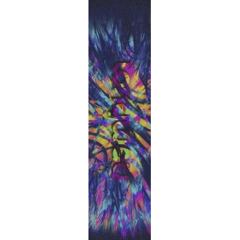Longway GripTape per circuiti stampati - nero con grafica verde/bianca