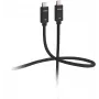 ShiverPeaks Flexline FL31-77035 Cavo Thunderbolt 3 - connettore USB-C su connettore USB-C - 2 m - nero - contatti dorati - 40 Gbit/s