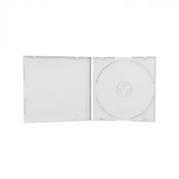 MEDIARANGE Custodia slim per CD - confezione da 10, trasparente