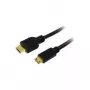 LogiLink Cavo HDMI High Speed con Ethernet da HDMI a Mini HDMI 1 m nero