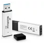 MEDIARANGE MR1899 USB 3.2 16GB Memory Drive Flash Drive argento