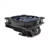 Akasa ALUCIA H6L M2 dissipatore CPU low-profile – 120 mm, nero/blu