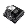 Akasa ALUCIA H6L M2 dissipatore CPU low-profile – 120 mm, nero/blu