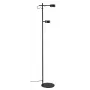Luca Lampada LED da terra, 2x4W, Nero