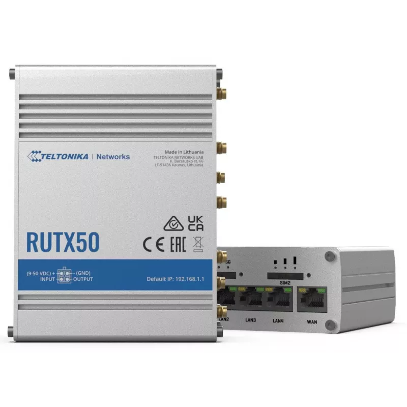 Teltonika RUTX50 router industriale 5G