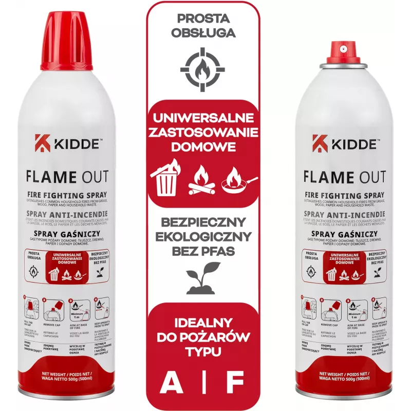 Kidde KFS-500 Flame Out spray antincendio 500 ml