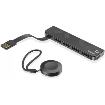 UNITEK lettore game card 4 slot per Nintendo Switch con telecomando