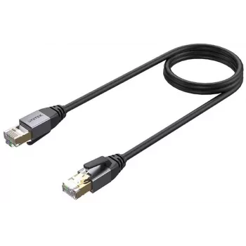UNITEK cavo patch Ethernet Cat.8 S/FTP RJ45 LAN 8m nero