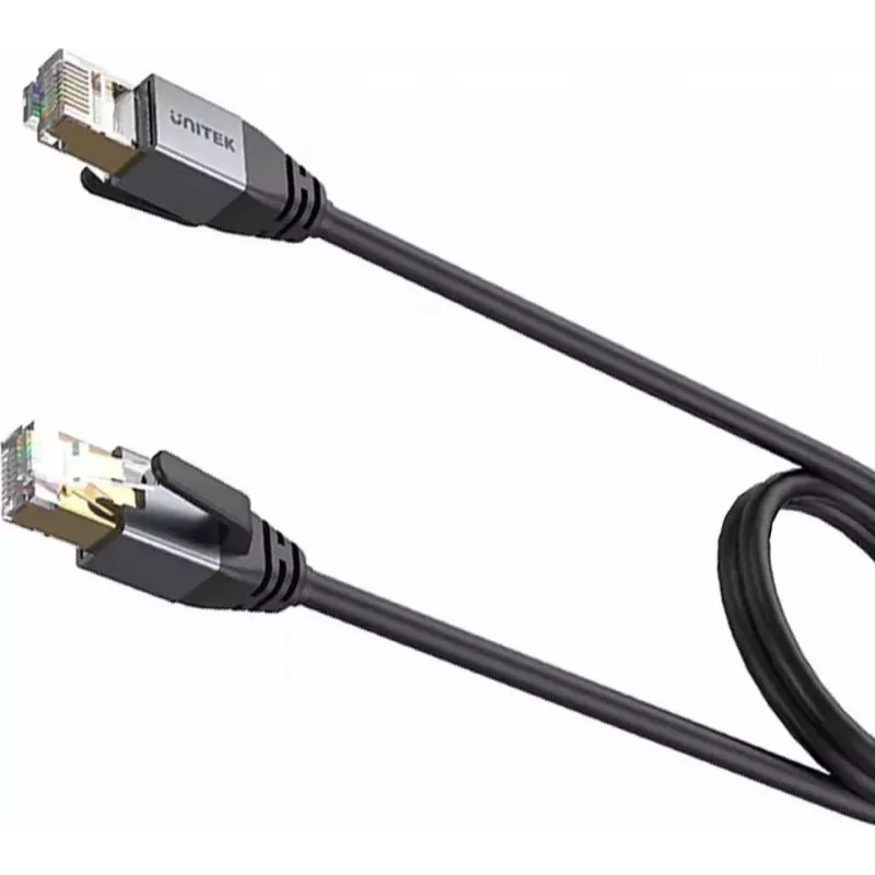 UNITEK cavo patch Ethernet Cat.8 S/FTP RJ45 LAN 20m nero